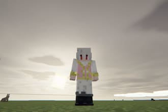 do a minecraft skin
