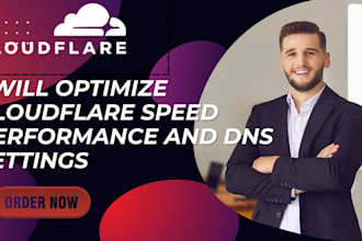 optimize cloudflare speed performance and dns settings