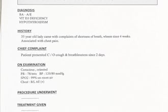 do accurate medical transcription and typing