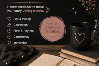 provide detailed beta reader feedback for your novel