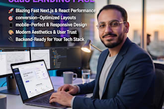 build a high converting saas landing page for your startup