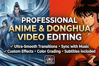 edit your donghua and anime videos