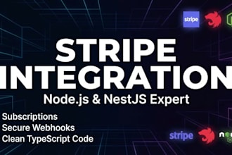 integrate stripe payment flow and subscriptions into your nodejs nestjs app