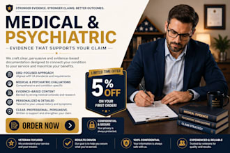 write psychology research review medical record medical summary for claims