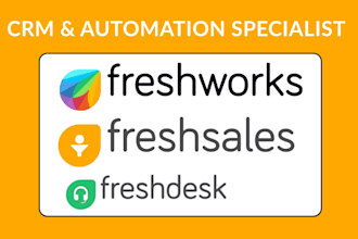 setup freshsales crm freshchat and automate your business workflow