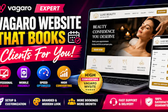 build your vagaro salon spa or med spa website with online booking