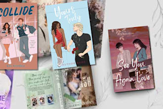 do romance book cover, romance book cover, ebook romance  cover illustration