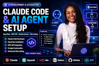 claude code developer claude cowork openclaw setup ai agent vibe coding mcp api