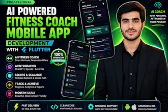 develop ai powered fitness coach app in flutter