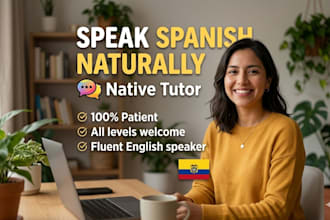 be your conversational spanish tutor