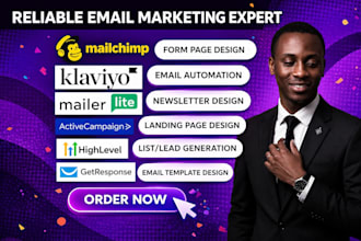 do mailchimp email marketing campaign, email automation, email newsletter design