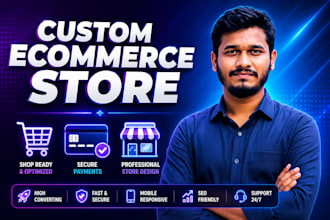 build a smart ecommerce website with custom ai agent integration