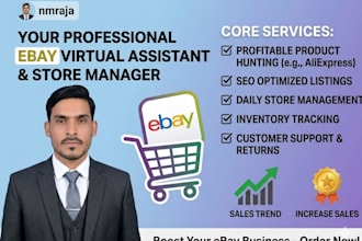 be your professional ebay virtual assistant