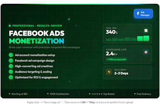 set up facebookmonetization,ad breaks,reels,and pagerecovery