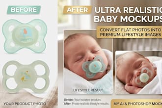 create realistic ai lifestyle product photography with models