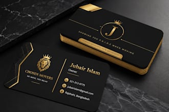 create a unique and smart business card design for your brand