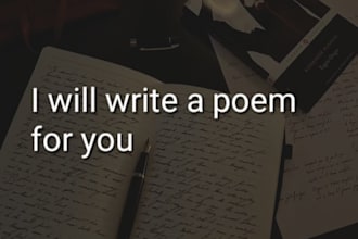 write poems for you
