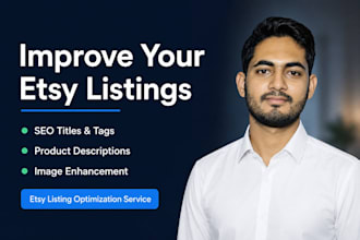 etsy listing optimization SEO title tags description and image
