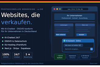 webdesign, ki chatbots, apps deutschlandweit