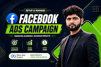 be your shopify meta ads manager for high converting facebook ads campaign