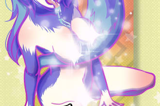draw a custom nsfw furry art