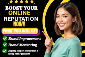 do ORM, online reputation management and optimize your brand reputation