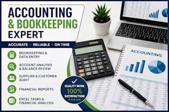 professional accounting, bookkeeping and excel services