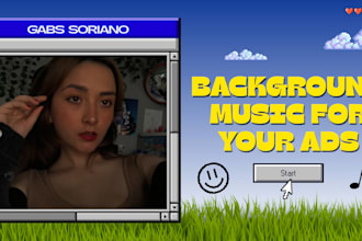 compose background music for your advertisings