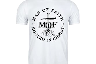 make special custom church or cristian logo and any graphic design