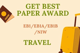 write and publish research article, best paper award, eb1a, eb1b, eb1c, eb1 niw