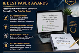 and publish papers for eb1a, eb1b, eb1c and best paper awards