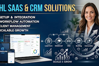 setup gohighlevel saas white label CRM system