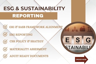 do esg, esg reporting sustainability strategy and csr for your business