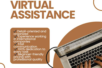 be your reliable virtual assistant for admin and office tasks