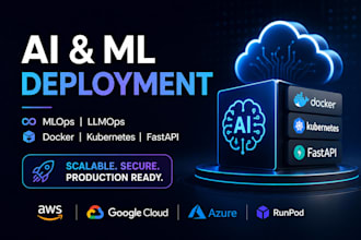 deploy scalable ai applications on cloud AWS, gcp, runpod