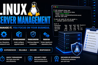 manage your linux server