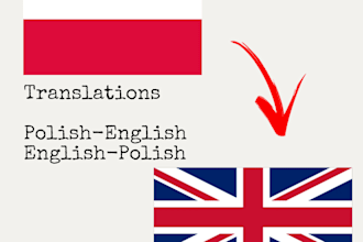 translate any documents from english to polish