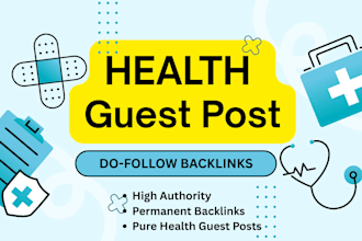 build do follow backlinks on health and fitness blogs
