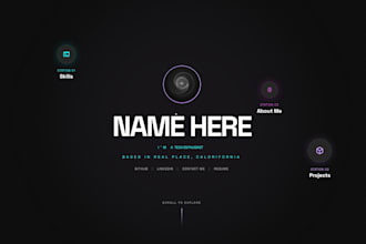 build a custom, responsive react landing page