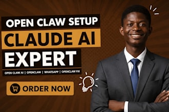 setup openclaw ai automation, claude ai agent and workflow