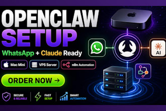 install openclaw clawdbot on mac mini or vps with whatsapp and claude setup