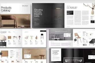 design custom kitchen cabinet catalog, interior brochure product catalog