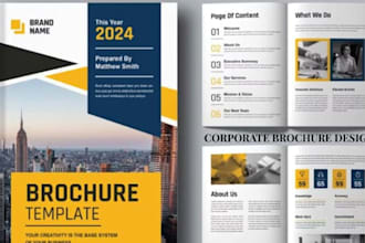 design corporate real estate property proposal, information memorandum brochure