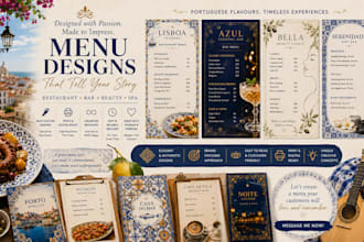 restaurant menu food menu digital menu food menu design restaurant food menu