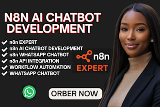 n8n whatsapp chatbot ai chatbot development whatsapp chatbot n8n ai agent expert