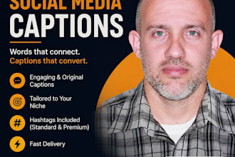 write engaging social media captions
