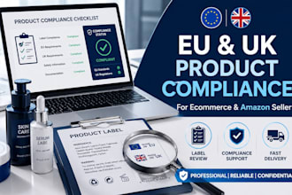 check eu and UK product compliance for amazon listing