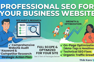 do search engine optimization for your business website