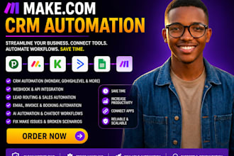 make com automation made com n8n automation fix make com crm api integration