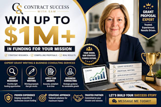 write grant proposal apply for grants grant writing expert